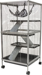 Lrs Critter Home (SILVER, 20.5X20.5X44.75)