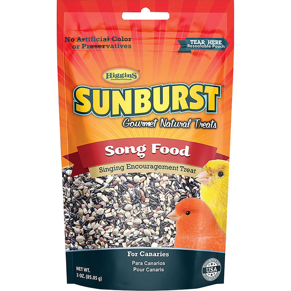 Sunburst Gourmet Natural Avian Treat (SONG FOOD, 3 OZ)