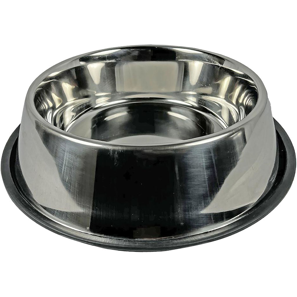Non-Tip Stainless Steel Dog Bowl (16 OZ)