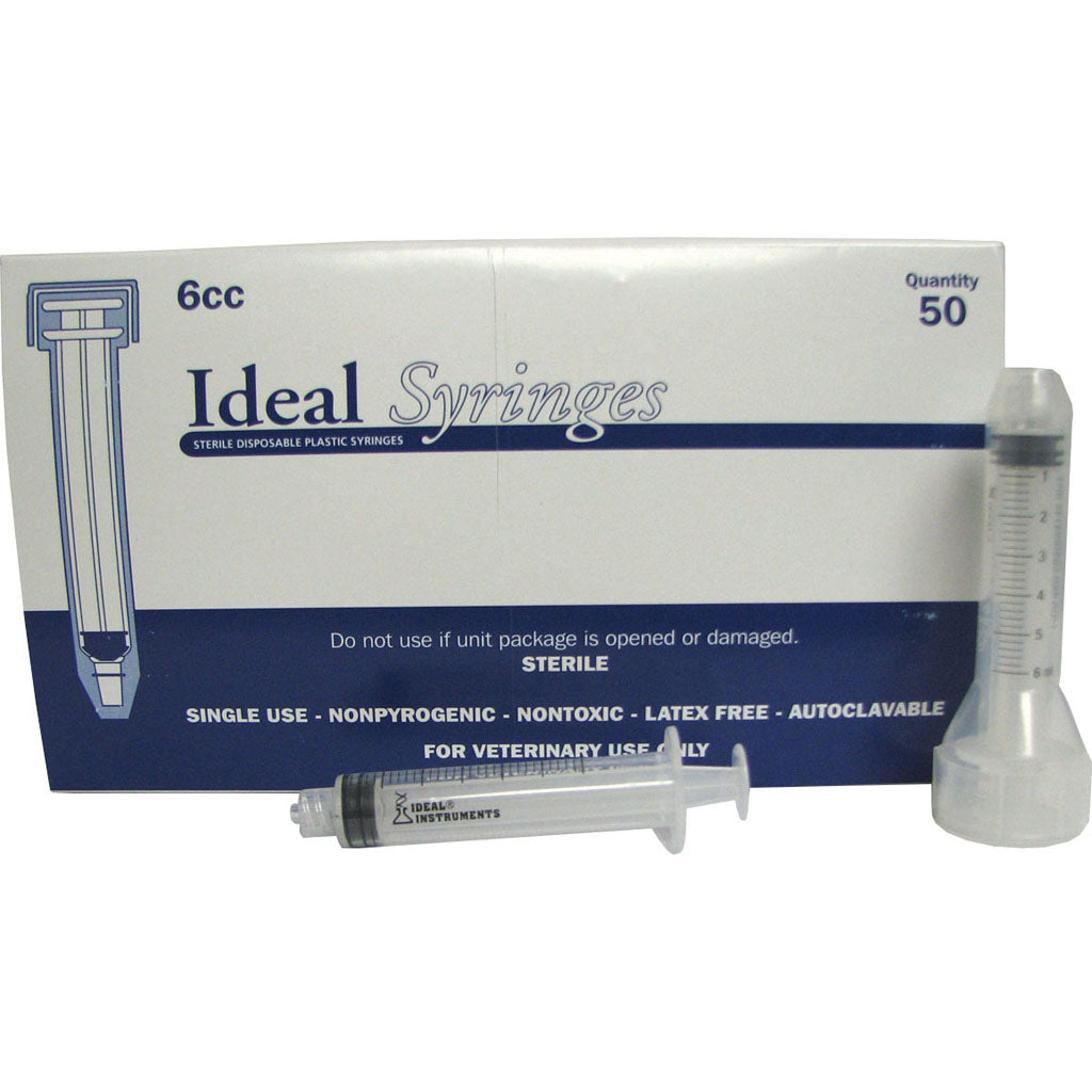 Luer Lock Disposable Syringe (6 CC/50 BOX)