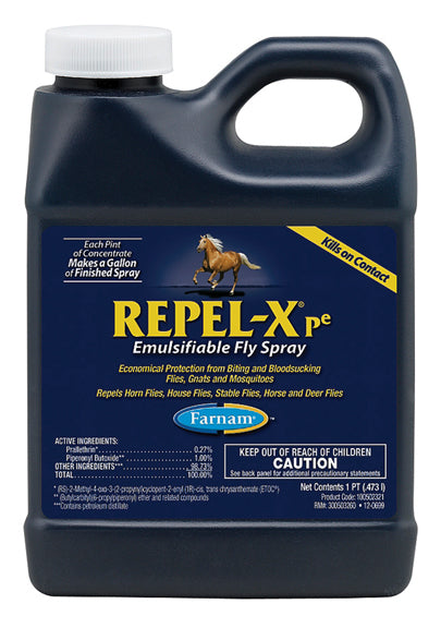 Repel-X Pe Emulsifiable Fly Spray Concentrate (1 PT)