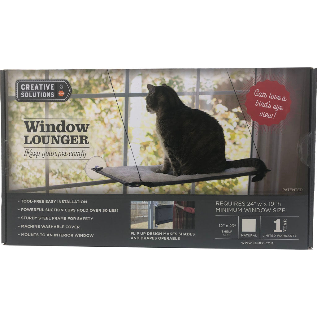 Creative Solutions Window Lounger (NATURAL, 12X23 IN)