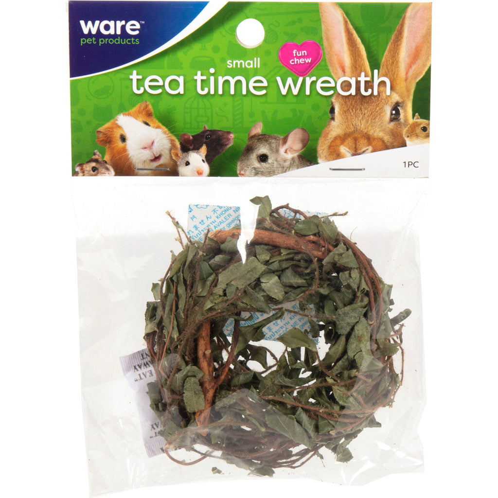 Tea Time Wreath Natural Chew (SM)