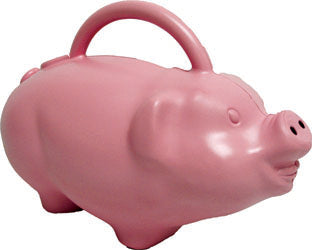 Babs Pig Watering Can (PINK, 1.75 GAL CAP)