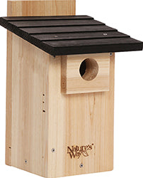 Bluebird House W/Viewing Window (CEDAR, 12X7.5X8 IN)