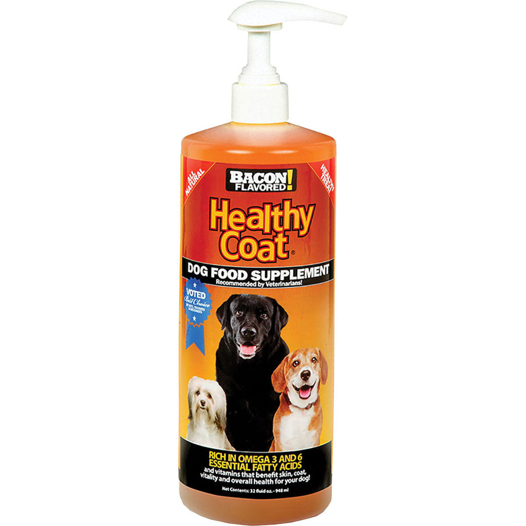 Healthycoat Dog Food Supplement (BACON, 1 QT)