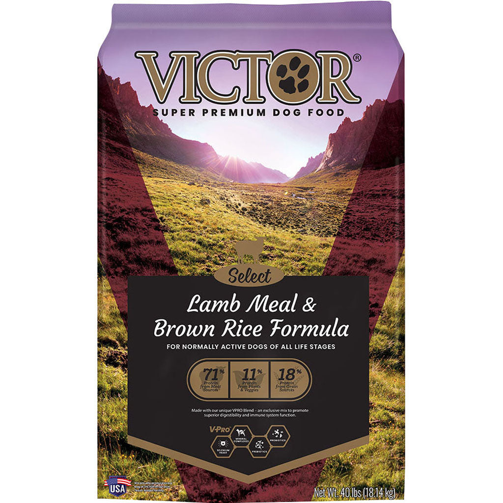 Select Dog Food (LAMB /BROWN RIC, 40 LB)