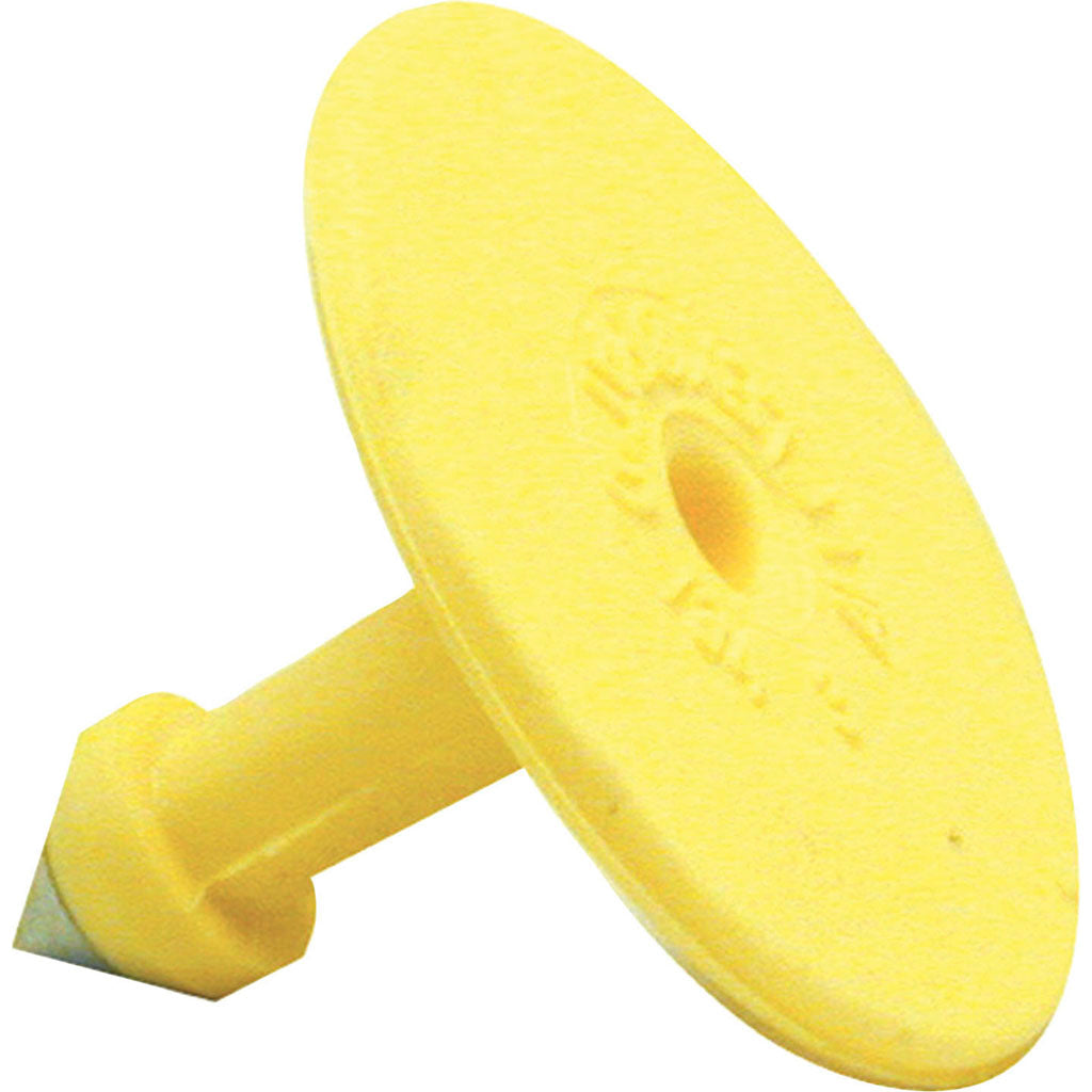 Ear Tag Button Male (YELLOW, SM)