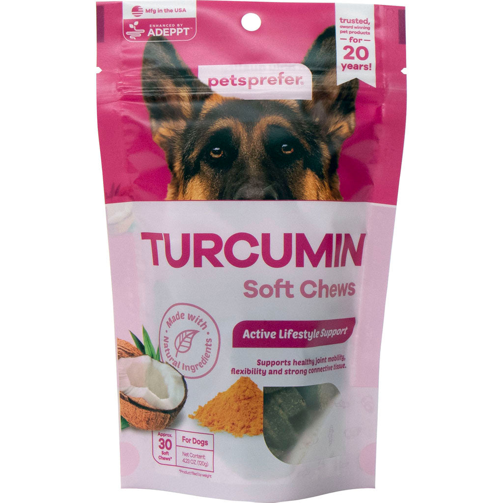 Pets Prefer Turcumin Soft Chews For Dogs (30 CT)