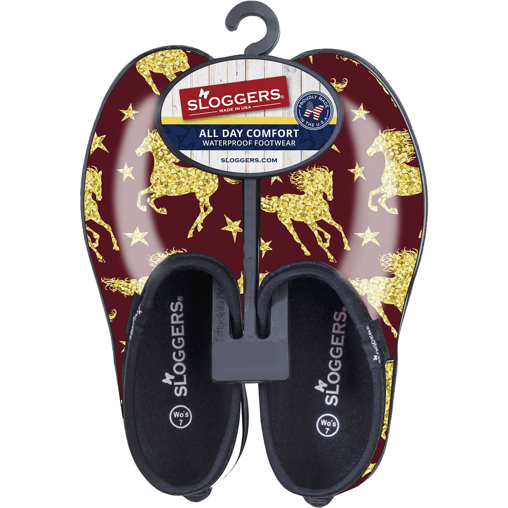 Sloggers Womens Waterproof Comfort Shoe (HORSE STAR BARN, SZ 10)