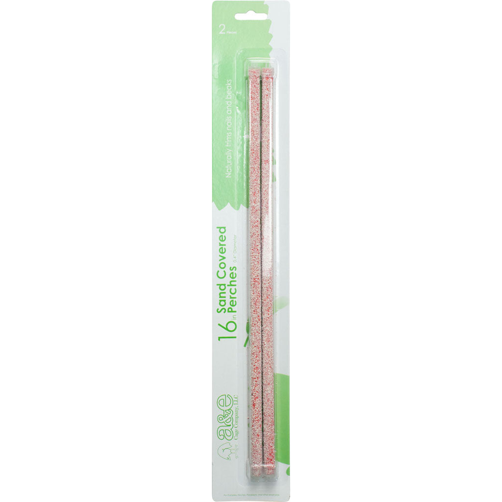A&E Sand Coated Wooden Replacement Perch (16X.4 IN)