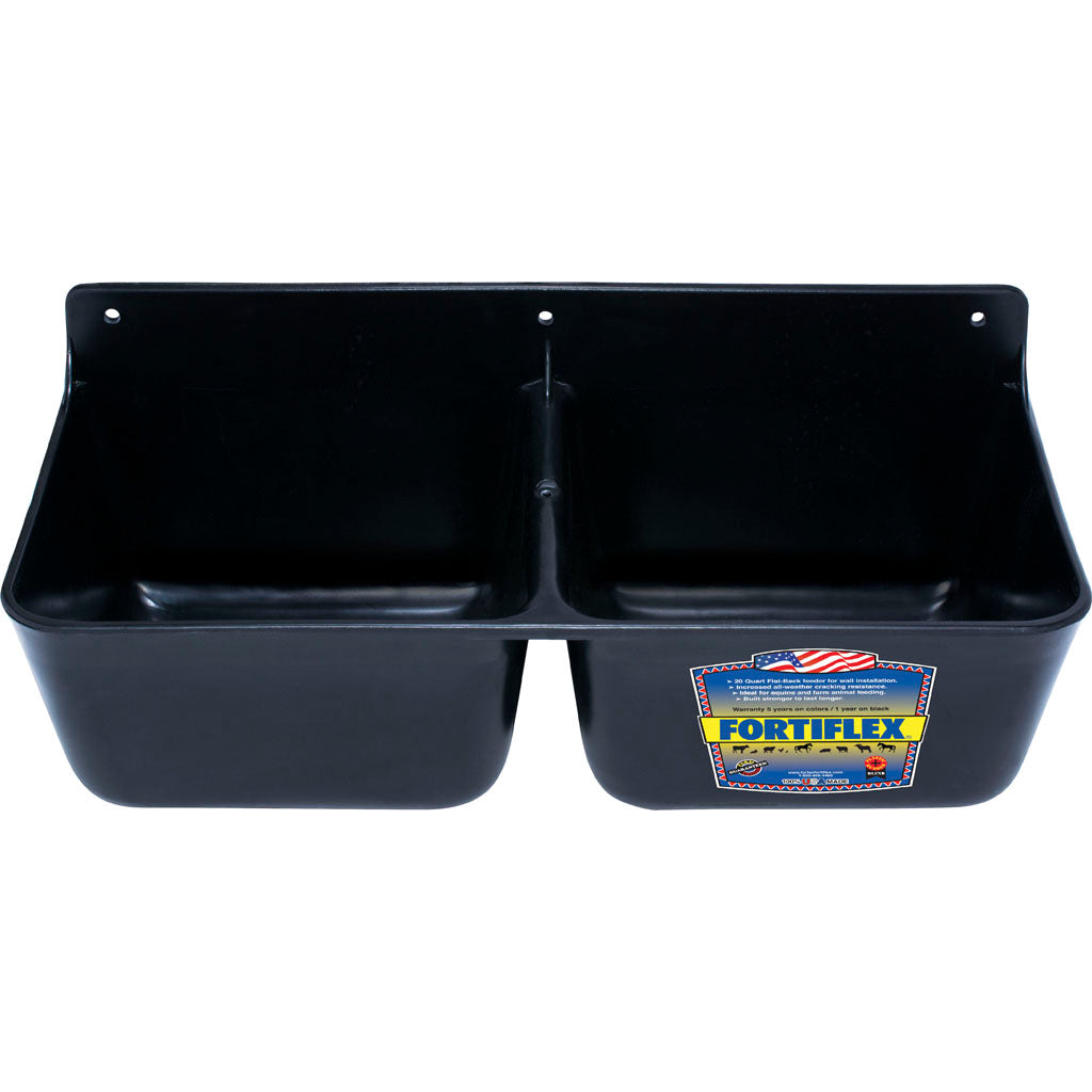 Fortiflex Dual Mineral Feeder (BLACK, 3.5 QT)