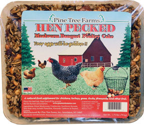 Hen Pecked Mealworm Banquet Poultry Cake (1.75 LB)