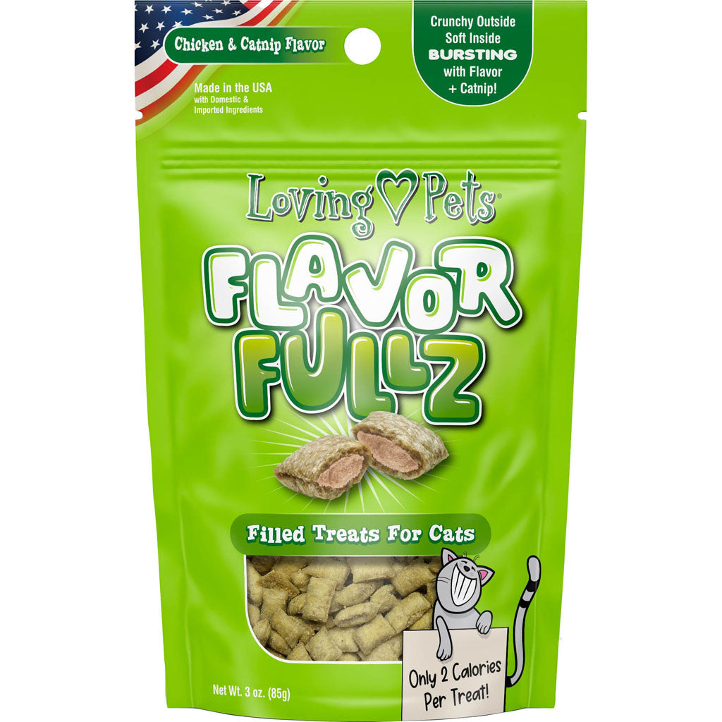 Flavorfullz Cat Treats (CHICKEN/CATNIP, 3 OZ)