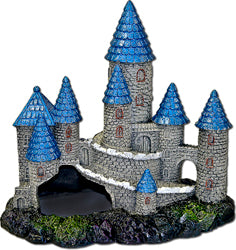 Exotic Environments Blue Spire Castle (BLUE/GRAY)