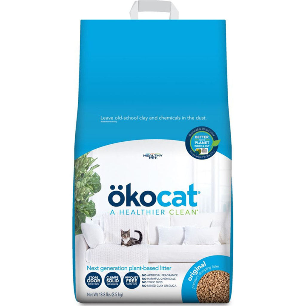 Okocat Original Premium Clumping Cat Litter (18.8 LB)