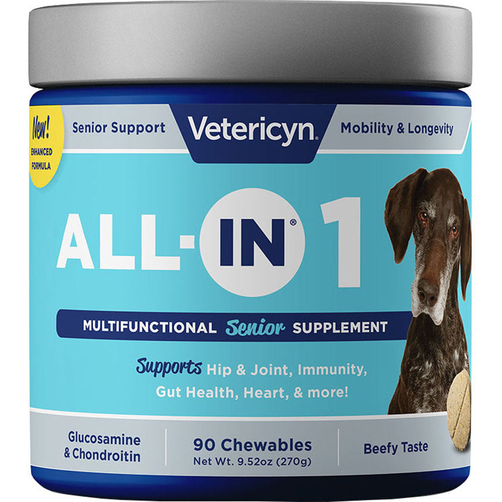 Vetericyn All In Senior Dog Supplement (90 CT)