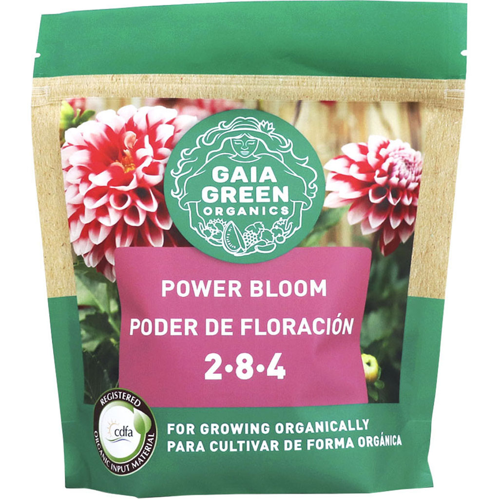 Gaia Green Organics Power Bloom Fertilizer 2-8-4 (1.1 LB -500 G)