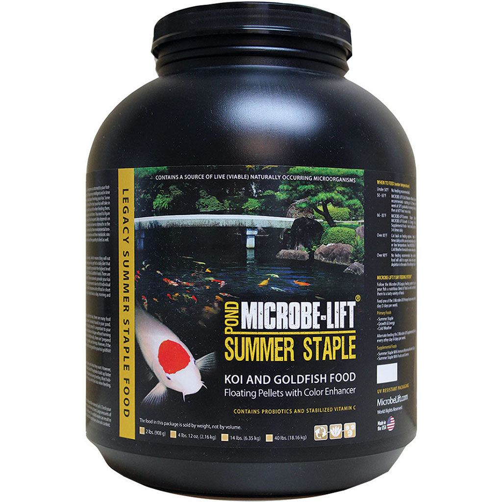 Microbe-Lift Summer Staple Koi & Goldfish Food (4.75 LB)