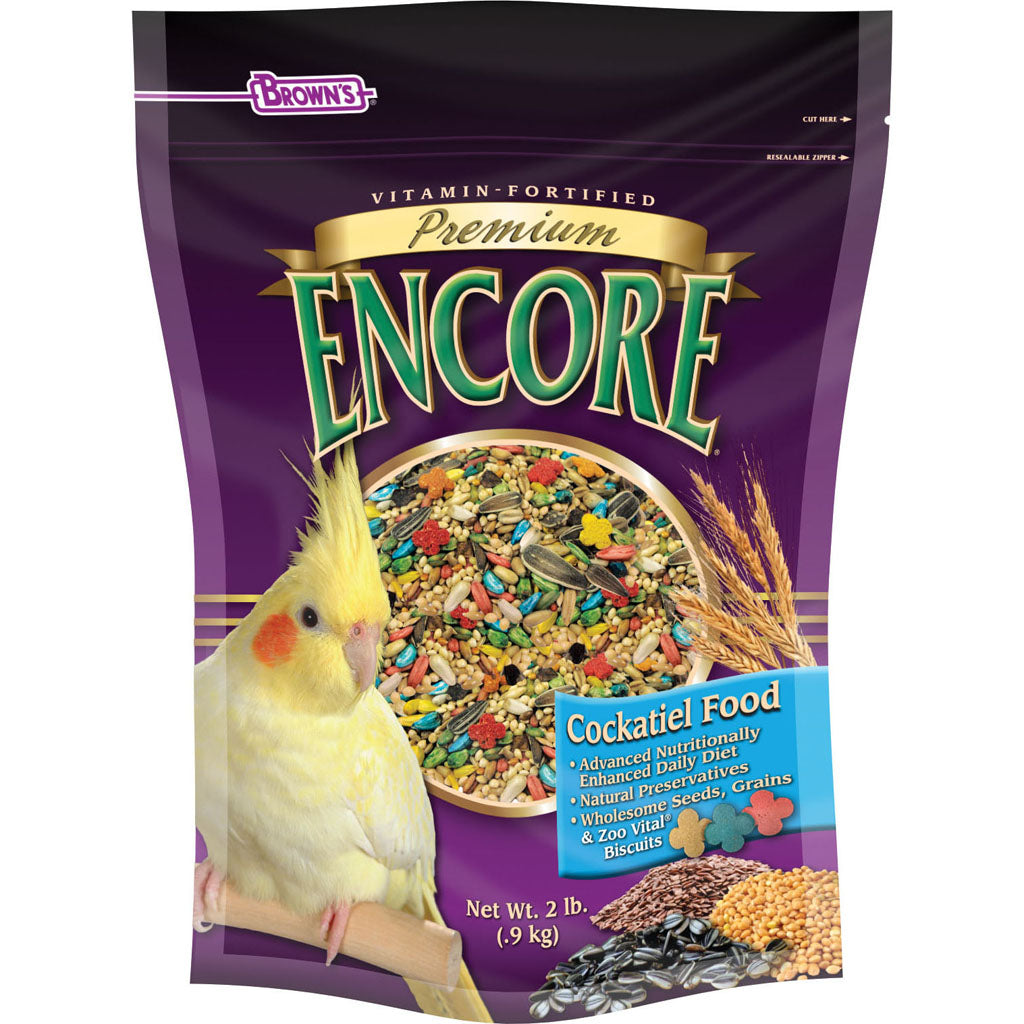 Encore Premium Cockatiel Food (2 LB)
