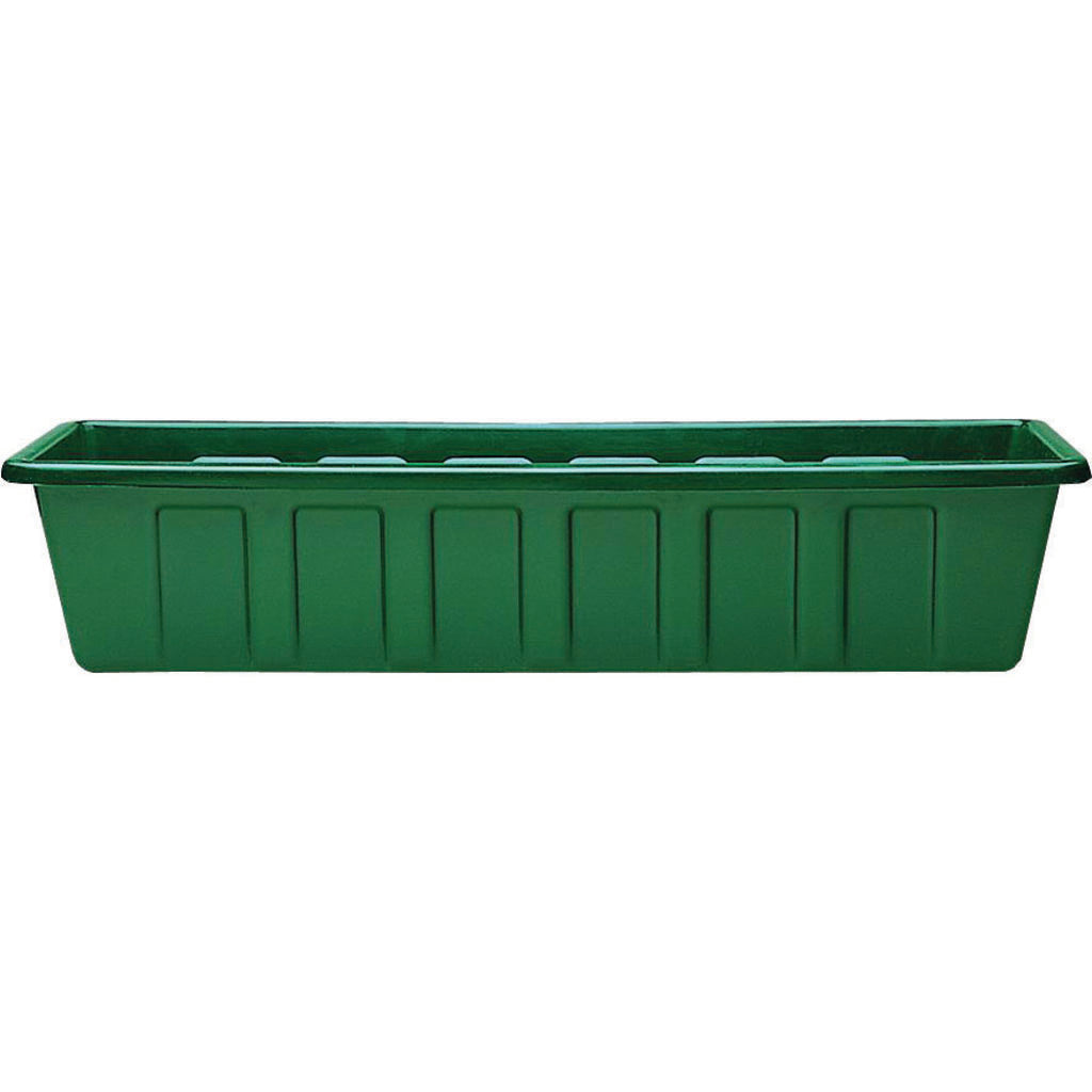 Poly-Pro Flower Box Planter Liner (HUNTER GREEN, 18 IN)