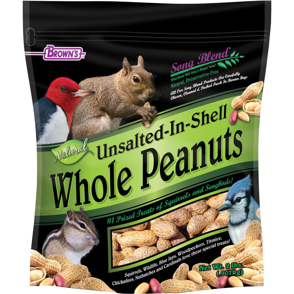Song Blend In-Shell Whole Peanuts (UNSALTED, 2 LB)