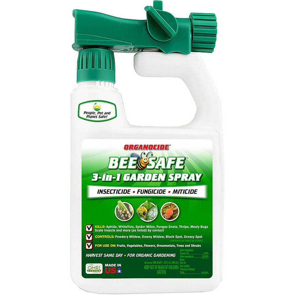 Organocide Bee Safe 3-In-1 Garden Spray Rts (32 OZ)