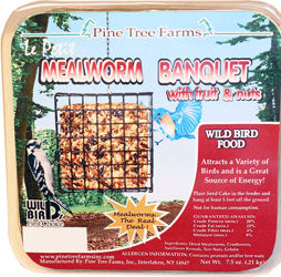 Pine Tree Farms Le Petit Mealworm Banquet Cake (7.5 OZ)