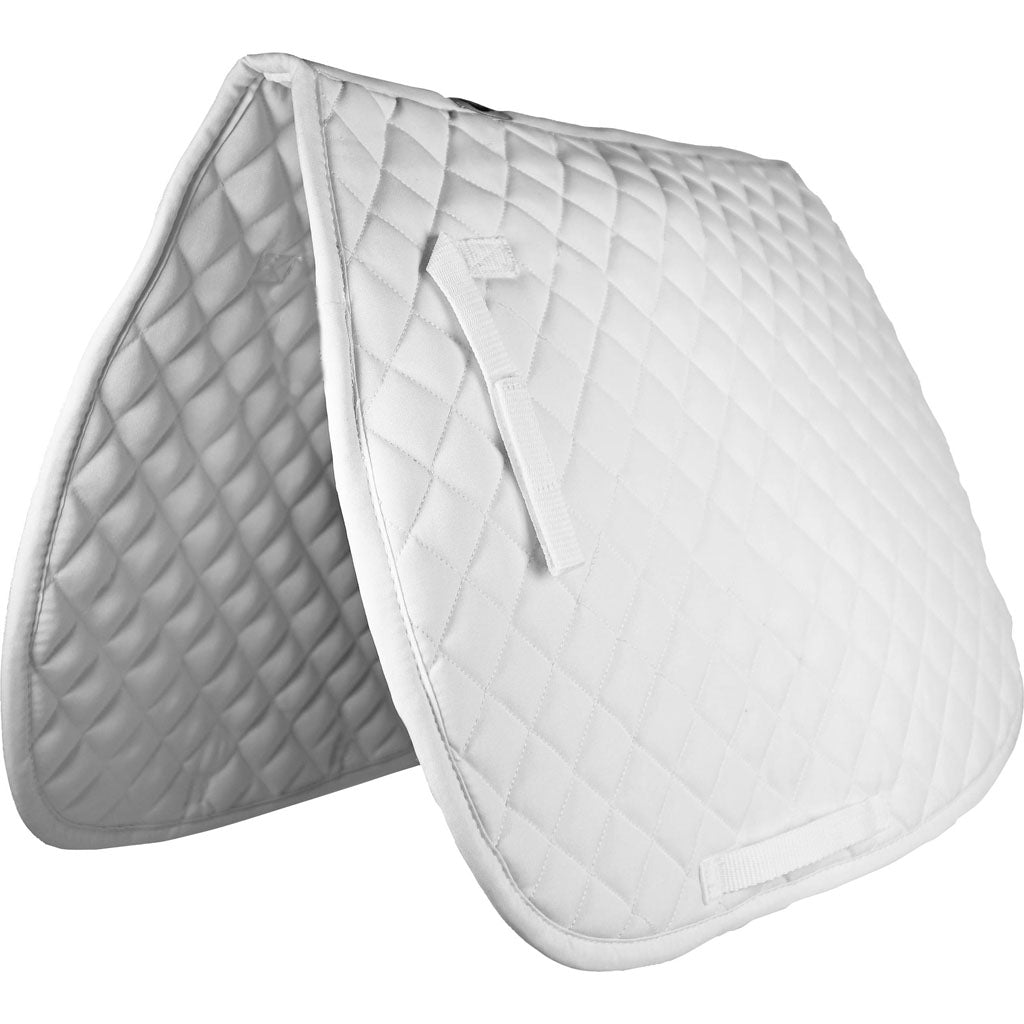 Gatsby Basic All-Purpose Saddle Pad (WHITE, 22X18 IN)