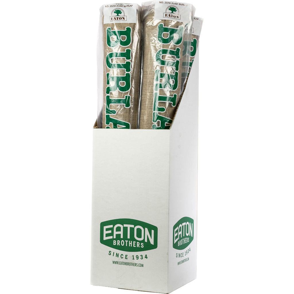 Eaton 100% Natural Burlap (3X48 FT)