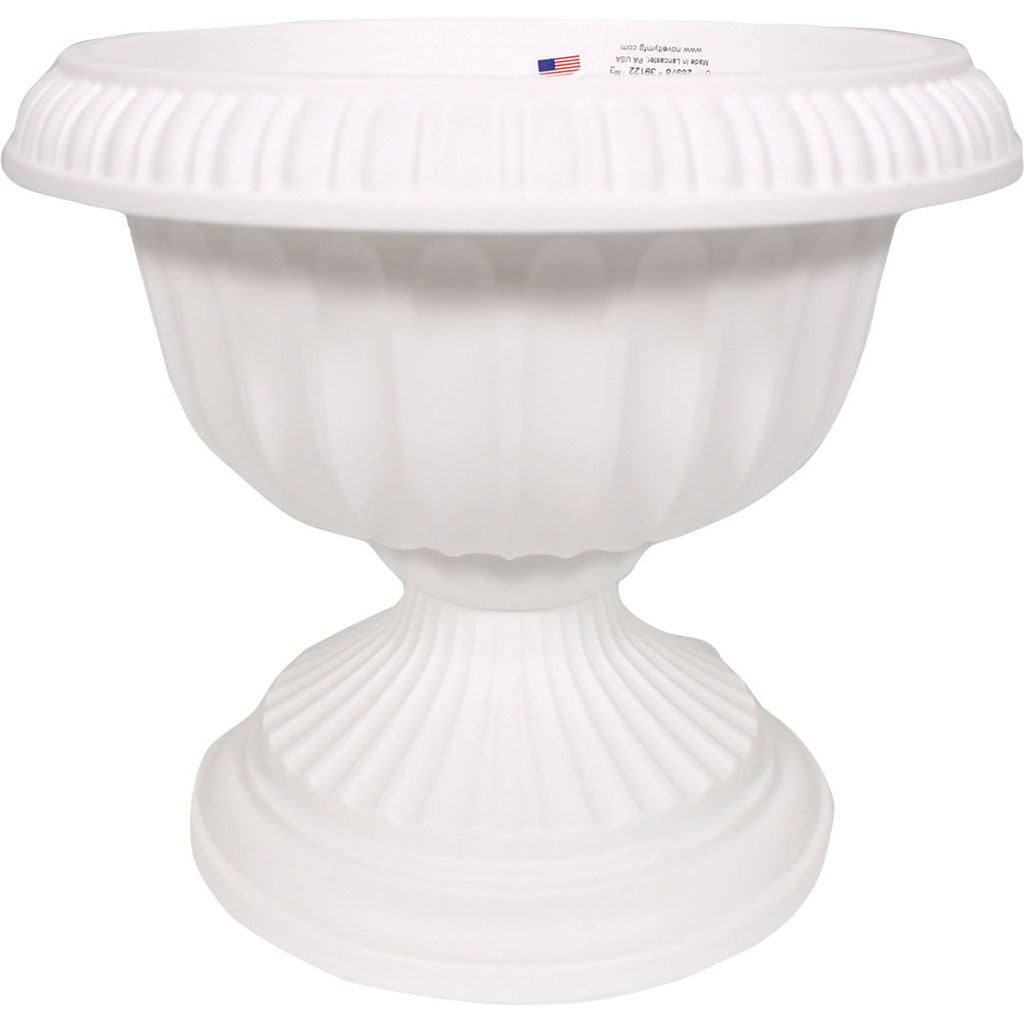 Grecian Urn Planter (WHITE, 12 IN)