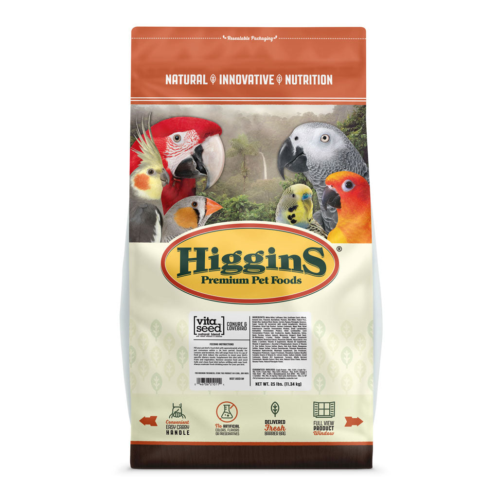 Vita Seed Natural Blend Conure & Lovebird (25 LB)