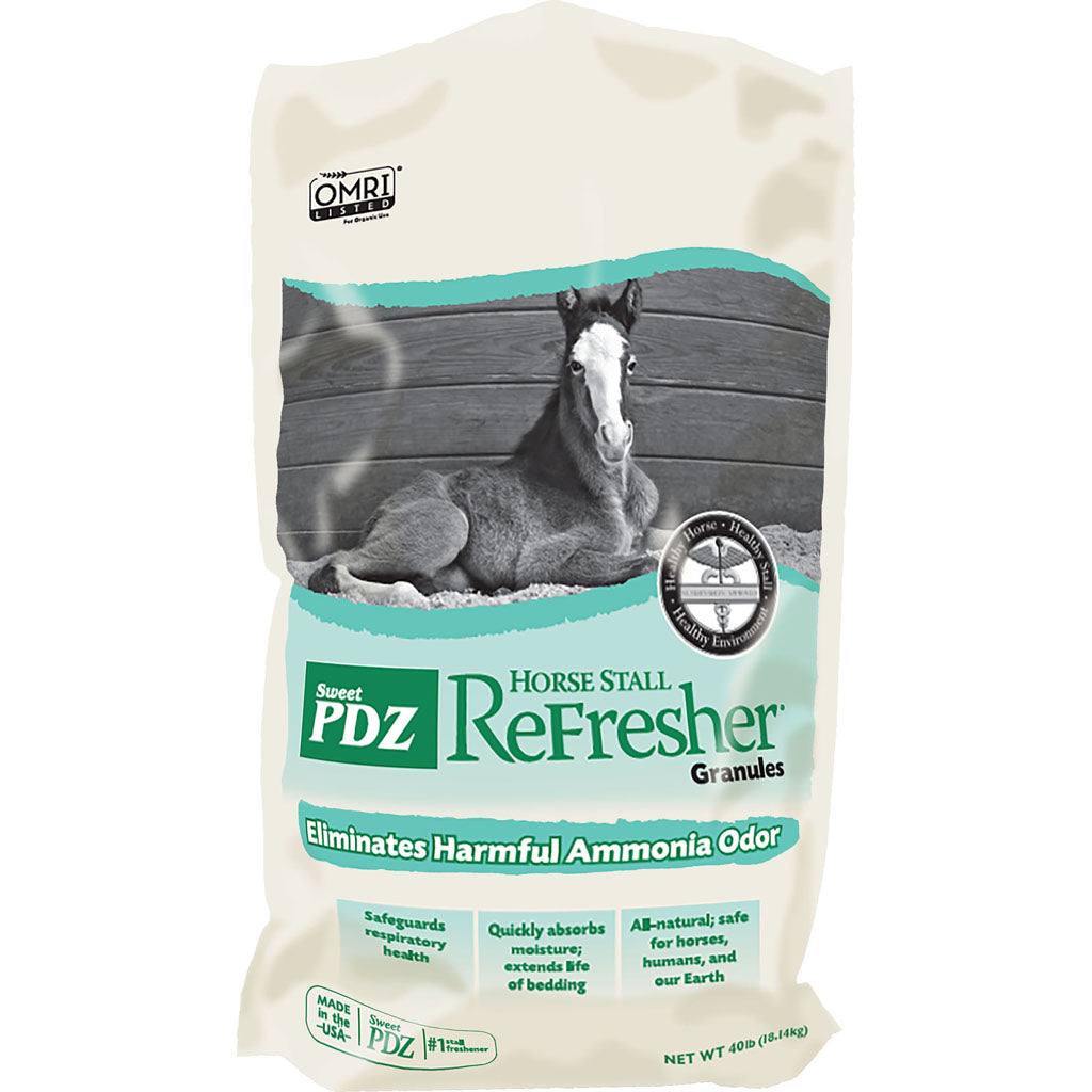 Sweet Pdz Horse Stall Refresher Granules (WHITE, 40 LB)