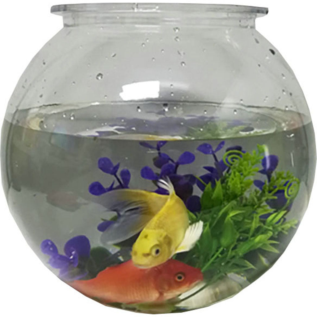Komodo Round Plastic Fish Bowl (1.5 GAL)
