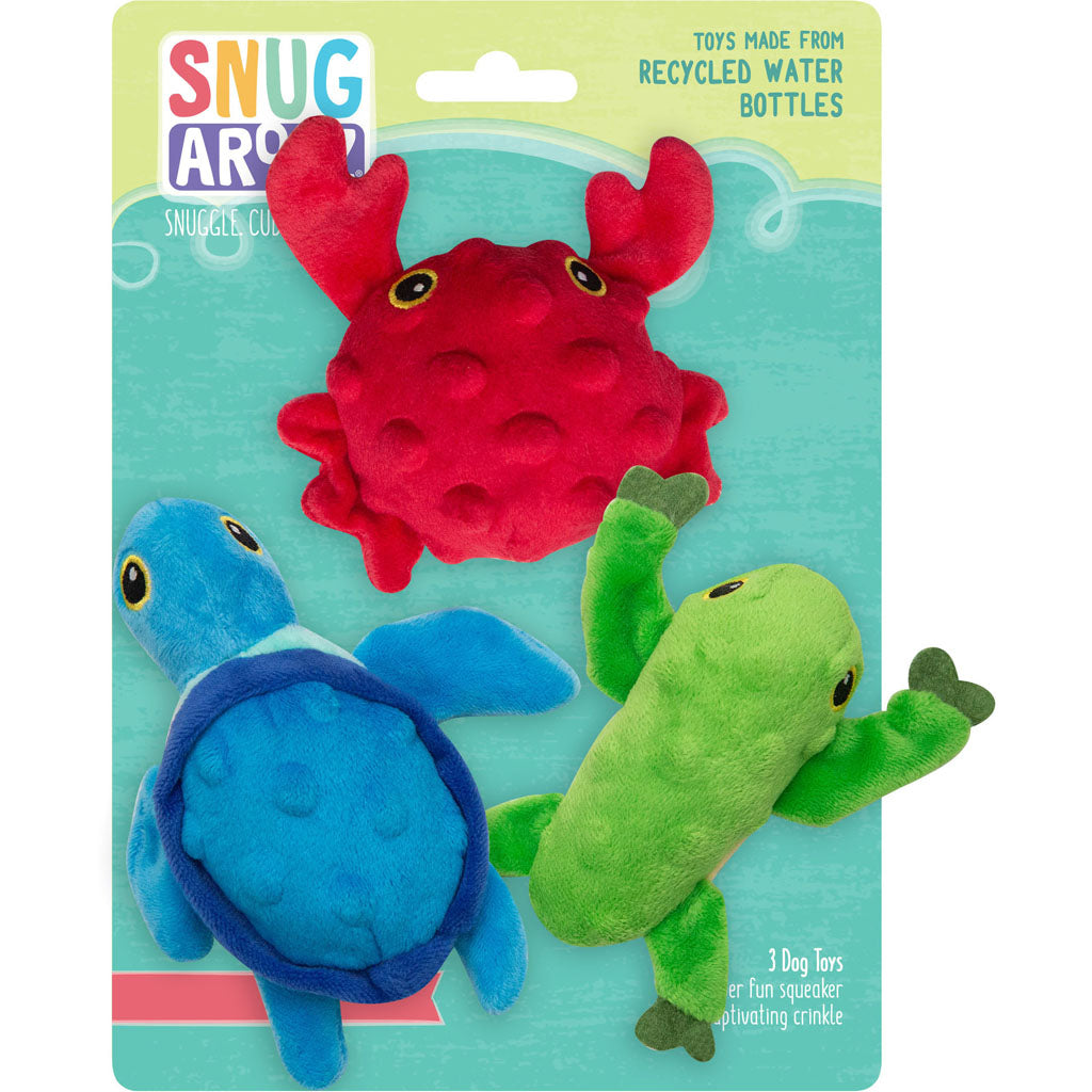 Snugarooz Lil Ocean Buddies 3pk (8.5IN -3 PK)