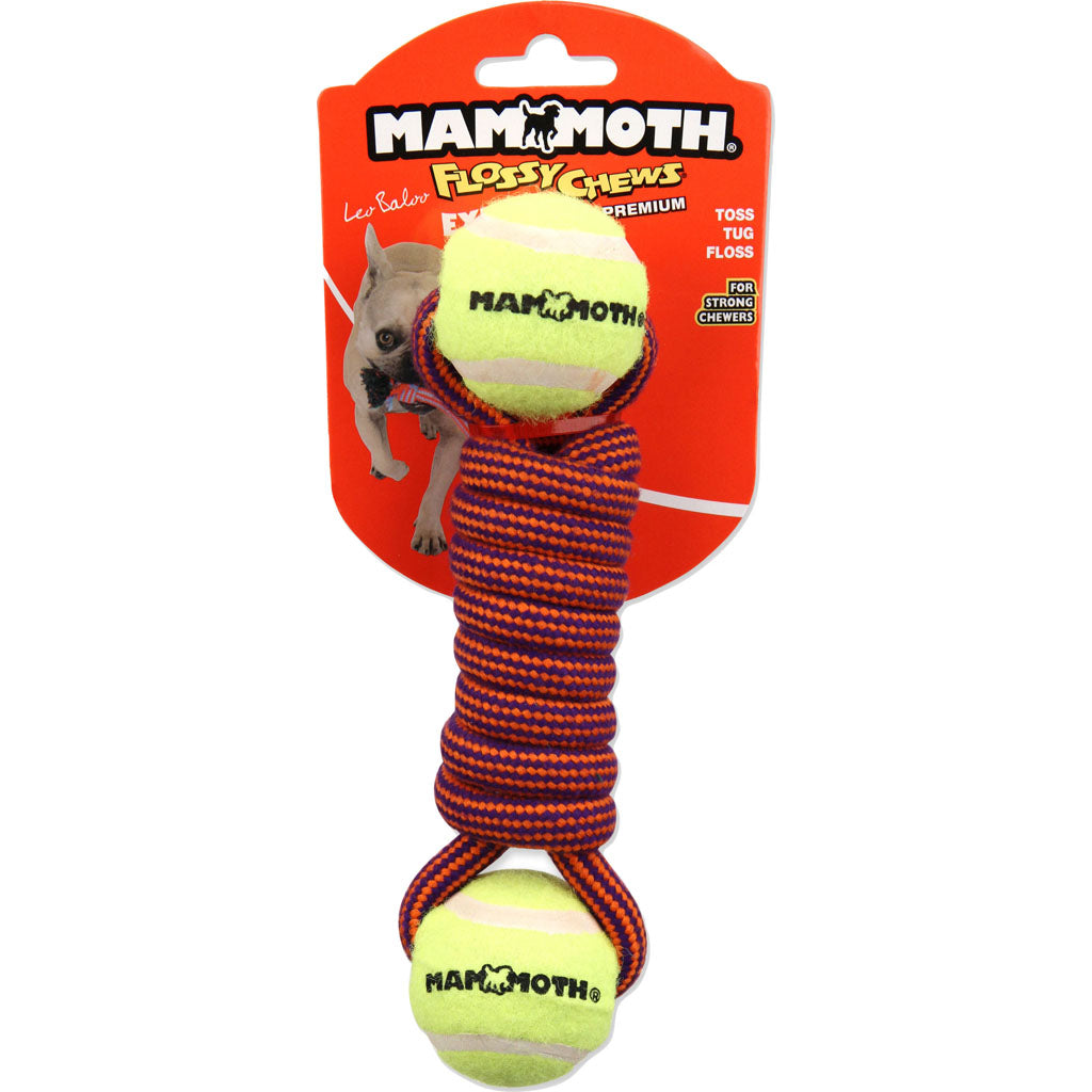 Mammoth Extra Twister Bone W/2 Mini Balls (MULTI, 7.5 IN)