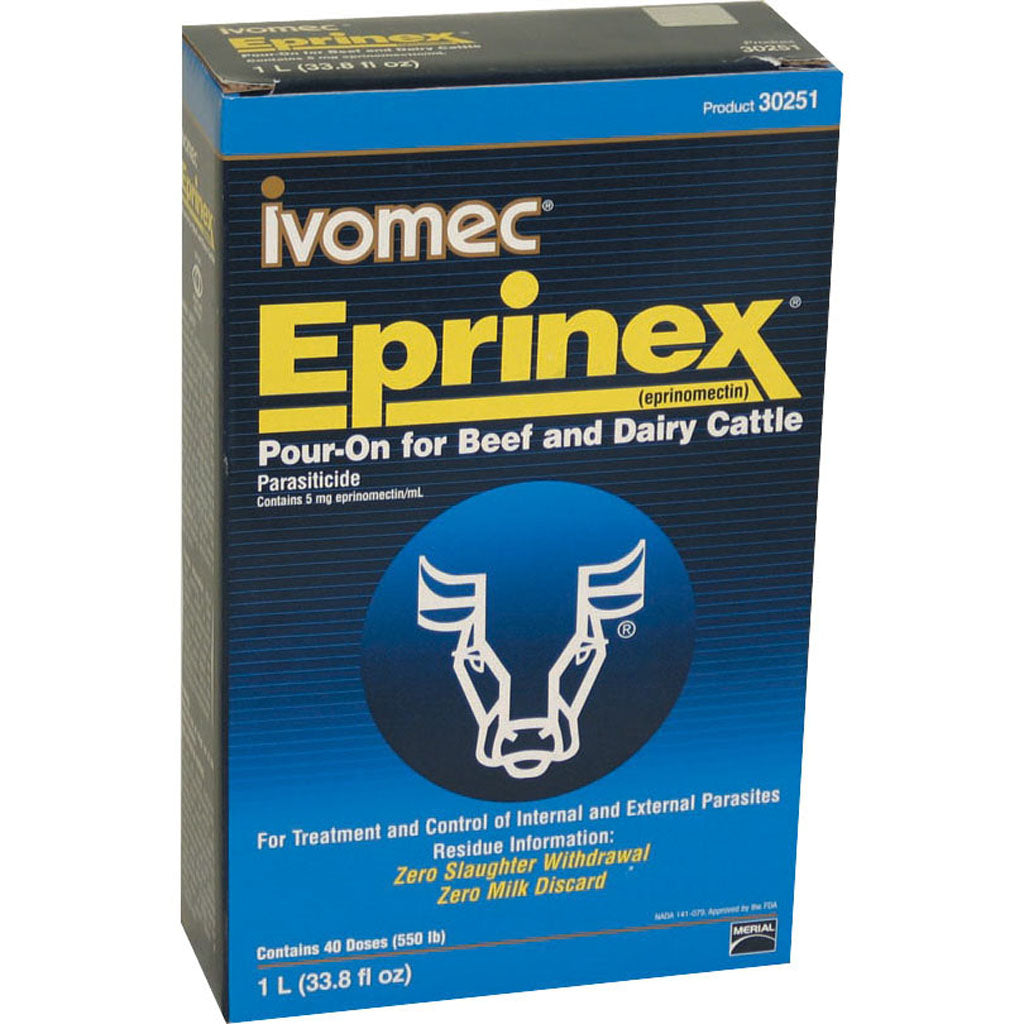 Eprinex Pour-On Dewormer For Beef & Dairy Cattle (1 L)