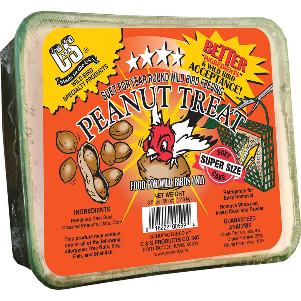 C&S Treat Suet (PEANUT, 3.5 LB)
