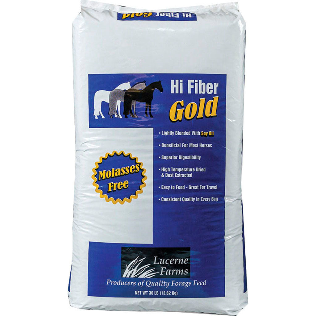 Lucerne Farms Hi Fiber Gold Molasses Free Hay (30 LB)
