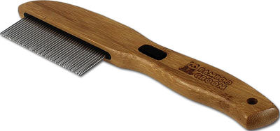 Bamboo Groom Rotating Pin Comb [067146]
