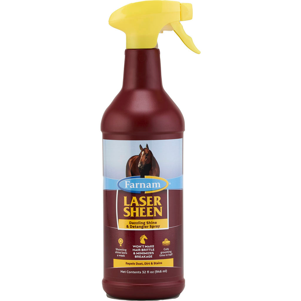 Laser Sheen Dazzling Shine Detangler Spray (32 OZ)