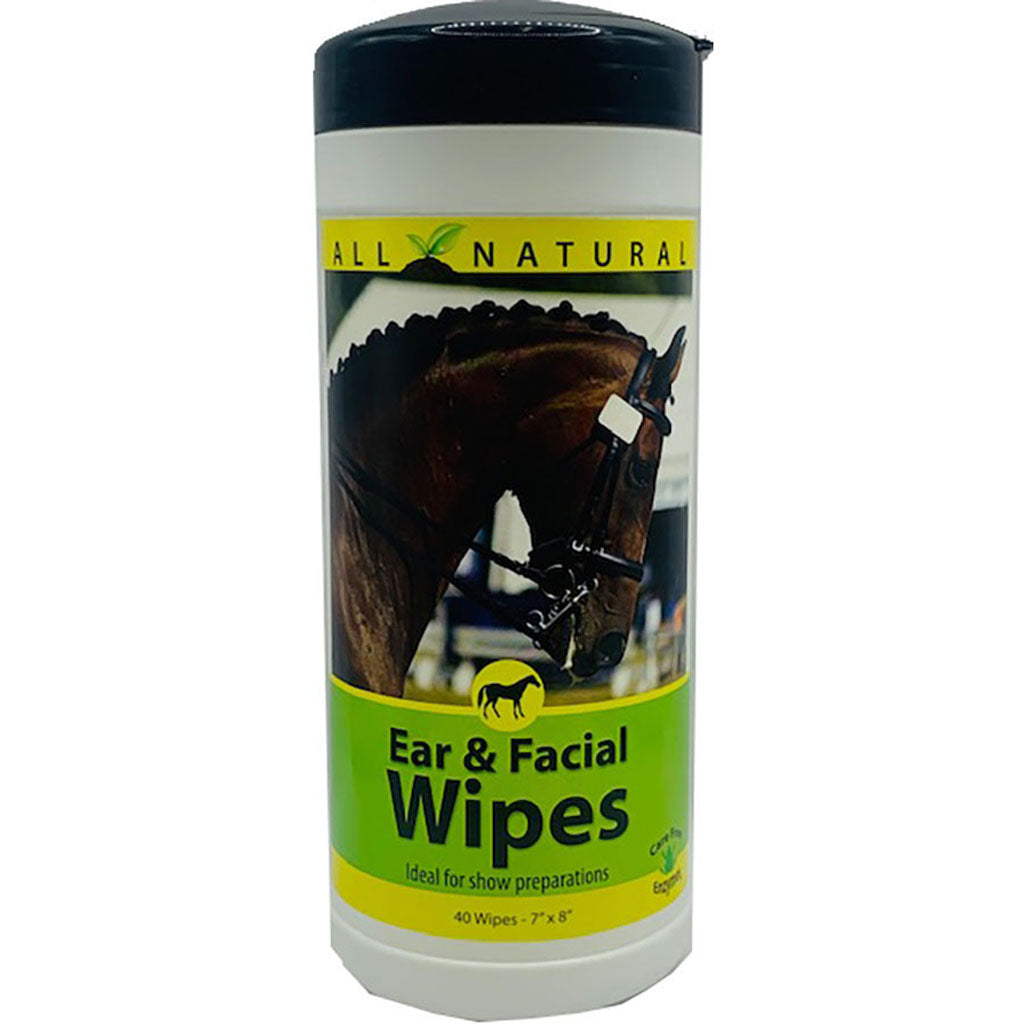 Horse Ear & Facial Wipes (40 CT)