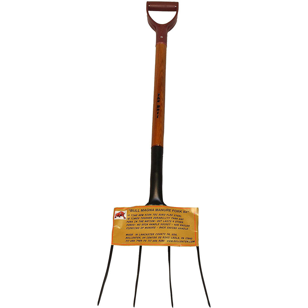 Bull Magna 4 Tine Manure Fork 8x (32 IN)