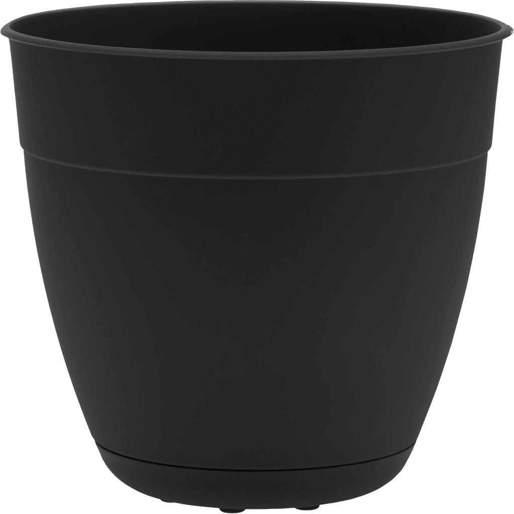 Bloem Dayton Planter (BLACK, 8 IN)