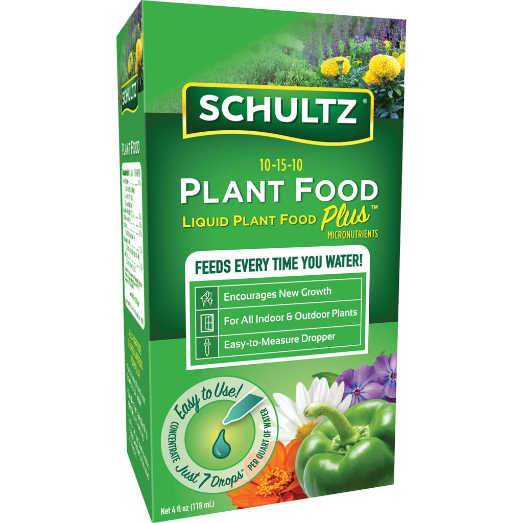 Plant Food Plus Liquid Plant Food 10-15-10 (4 OZ)