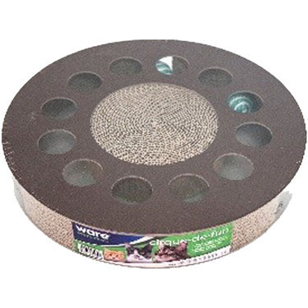 Cirque-De-Fun Corrugated Cat Toy (13X13X2.5 IN)