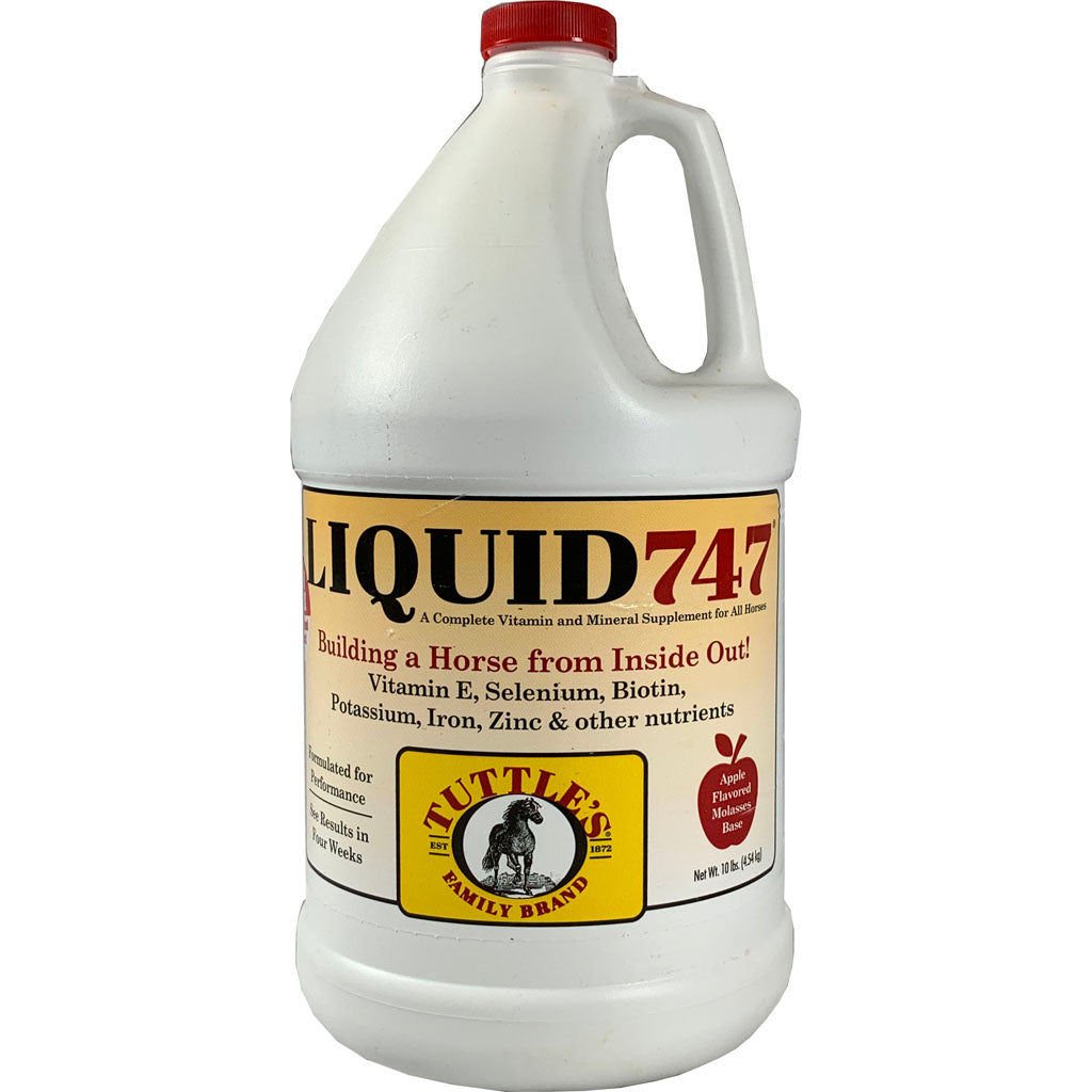 Tuttle'S Liquid 747 Feed Supplement For Horses (APPLE, 1 GAL)