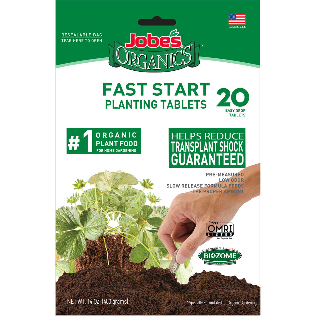 Jobe'S Organics Fast Start Plant Food Tablets (20 CT)