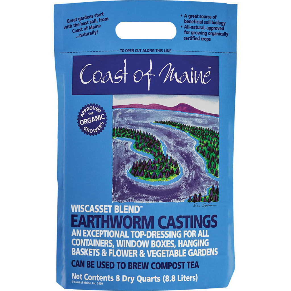 Wiscasset Blend Earthworm Castings (8 QT)