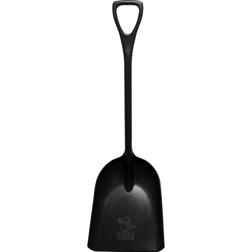 Bully Tools One Piece Poly Scoop D Handle (BLACK, 42 IN)